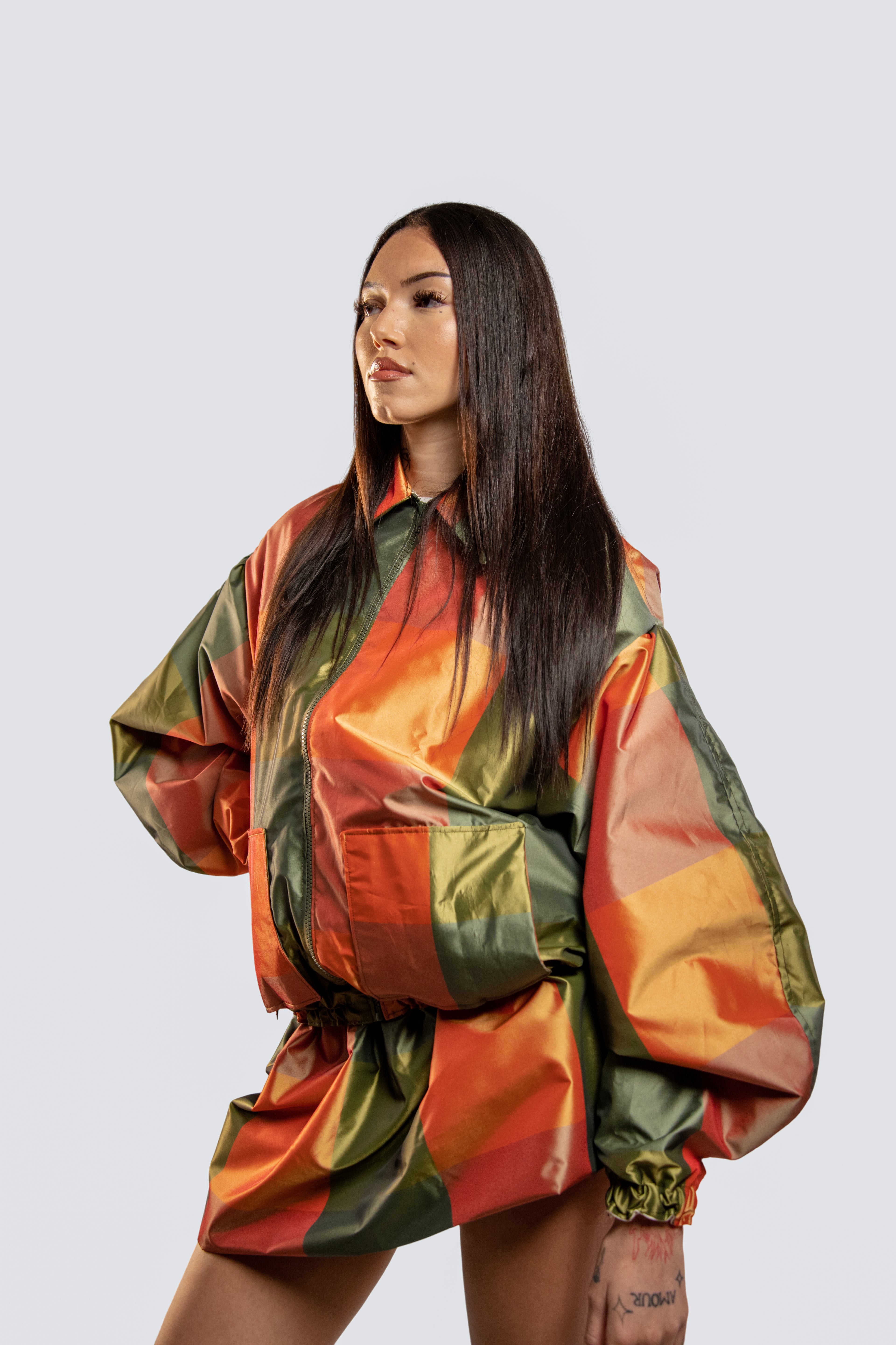 Jacket: Tangerine Green