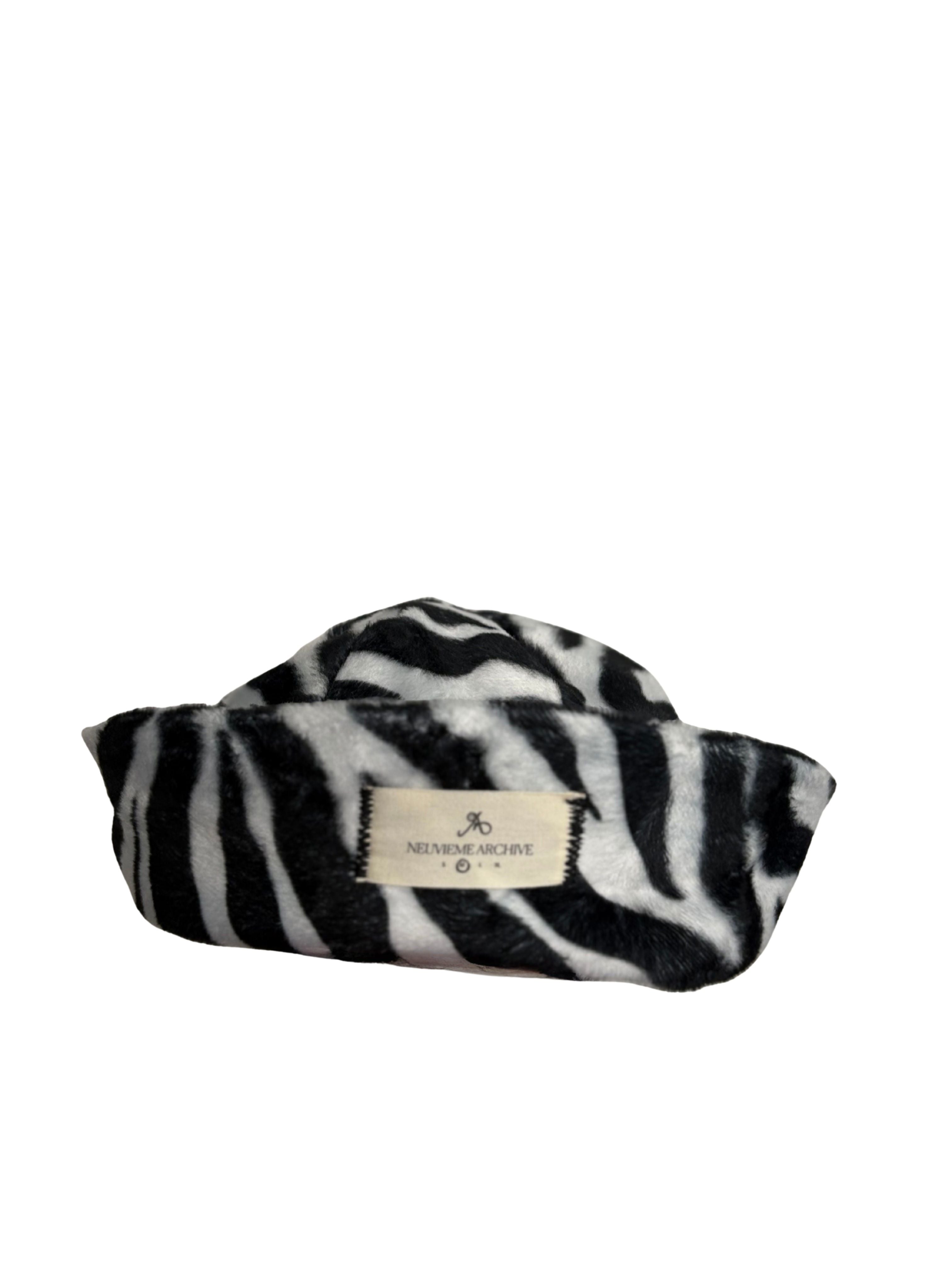 Chapeau marin Zèbre blanc