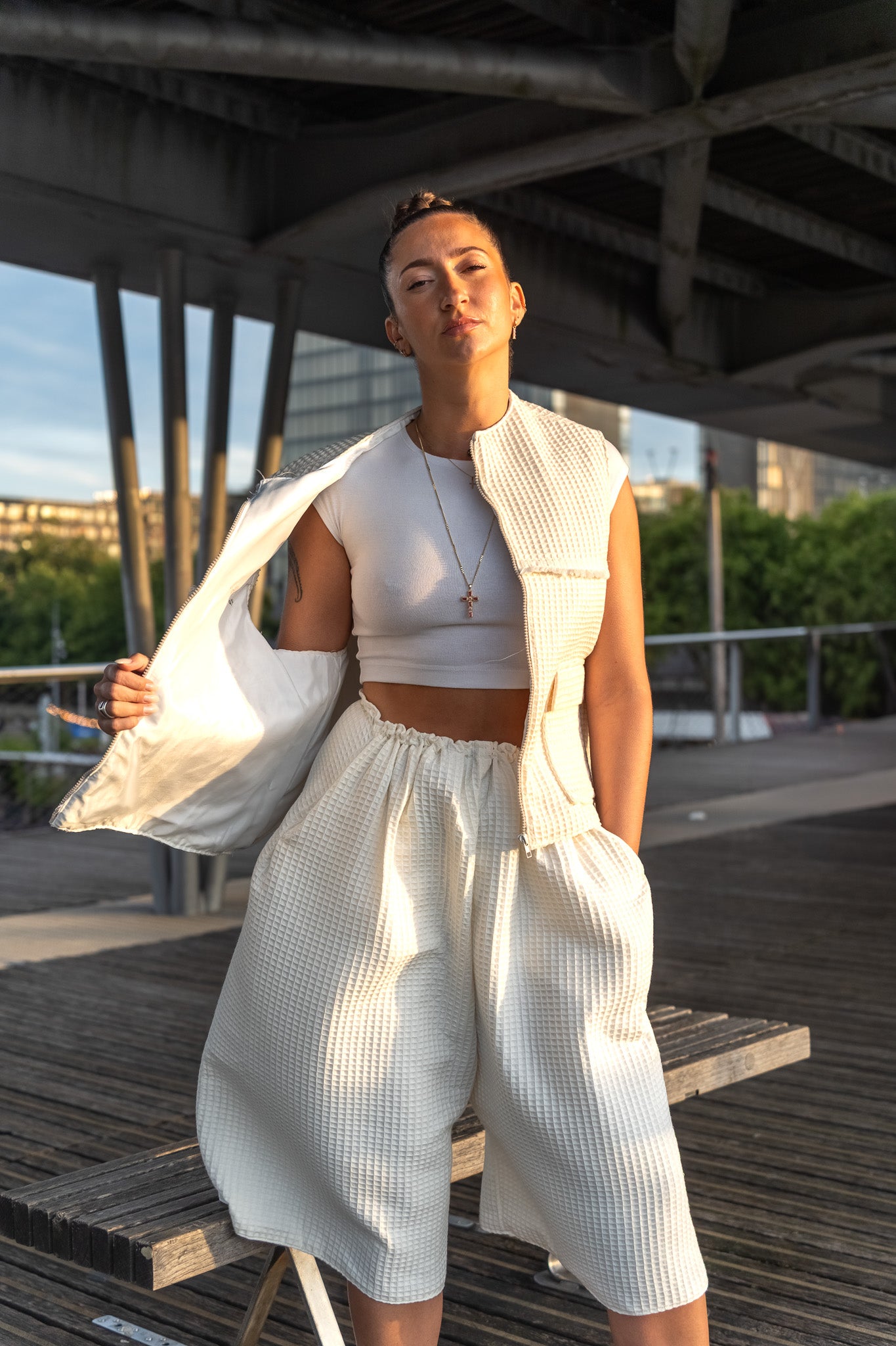 Veste sans manches NAHLA