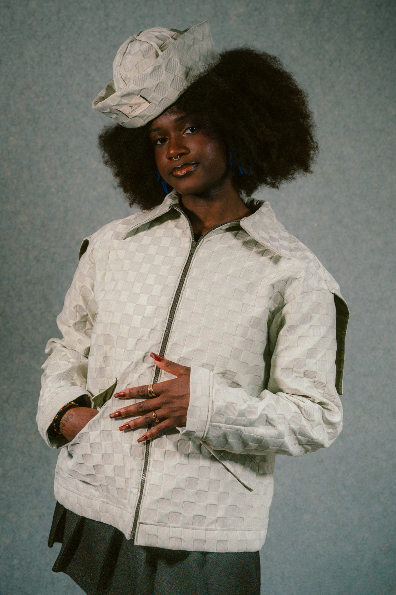 Green sailor hat : DAMI